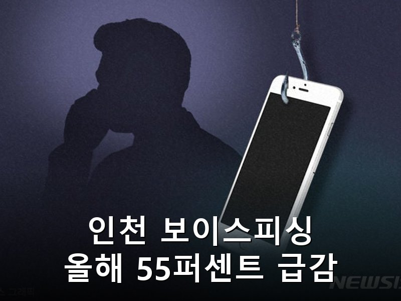 인천 보이스피싱 신고 올해 55퍼센트 급감, 경찰 숏폼 영상으로 예방 나서