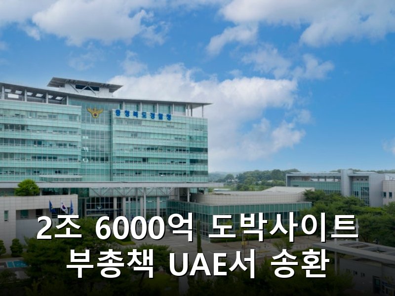 10년 도피 끝 송환된 2조 6000억대 불법 도박사이트 부총책