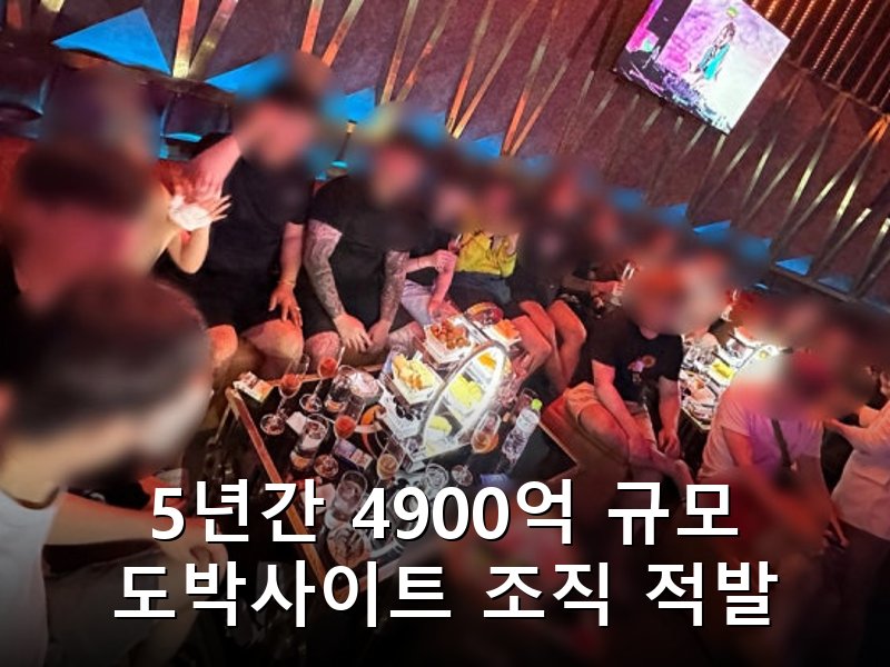 제주경찰 4900억 규모 불법 도박사이트 조직 74명 검거